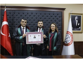 8 STAJYER AVUKATIMIZ, AVUKATLIK RUHSATNAMESİNİ ALDI