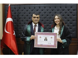 8 STAJYER AVUKATIMIZ, AVUKATLIK RUHSATNAMESİNİ ALDI