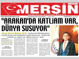 BASINDA BARO (Başkanımızın Arakan Katliamı Açıklaması) 31.08.2017