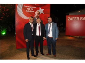 BAŞKANIMIZ, 30 AĞUSTOS KABUL TÖRENİNE KATILDI