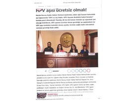 HPV ve Aşı Hakkı konulu panel düzenlendi