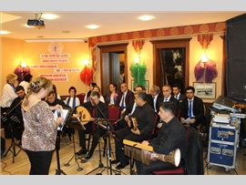 Baro Başkanımız Av.Ali ER, Türk sanat müziği fasıl gecesine katıldı.