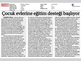 BASINDA BAROMUZ (Çocuk Evleri'ne Eğitim Desteği Başlıyor)