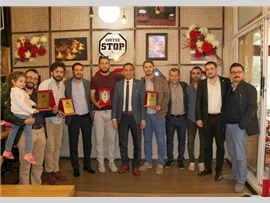 BAROMUZ GELENEKSEL TAVLA TURNUVASI DÜZENLEDİ