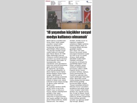 BASINDA BAROMUZ (Av. Güray Göçer: "Sosyal Medyadaki Tehlikenin Farkında mısınız?"