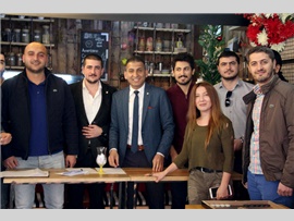 BAROMUZ GELENEKSEL TAVLA TURNUVASI DÜZENLEDİ