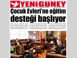 BASINDA BAROMUZ (Çocuk Evleri'ne Eğitim Desteği Başlıyor)