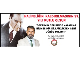 “LAİKLİKTEN GERİ DÖNÜŞ YOKTUR”