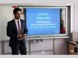 Baro Başkanımız, Mut İlçemizde Alaçam İlkokulunu ziyaret etti.
