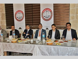 Baro Başkanımız Av.Ali ER, Mut'ta Avukatlar Günü Etkinliğine katıldı