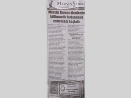 BASINDA BAROMUZ (Billboardlı Farkındlık Çalışması İlçelerde Başladı)