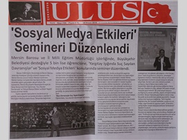 BASINDA BAROMUZ (Mersin Barosu'ndan 5000 Çocuğa Eğitim)
