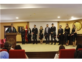 STAJYER AVUKATLARIMIZ CÜBBE GİYDİ