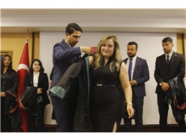 STAJYER AVUKATLARIMIZ CÜBBE GİYDİ