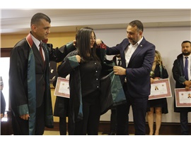 STAJYER AVUKATLARIMIZ CÜBBE GİYDİ