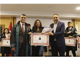 STAJYER AVUKATLARIMIZ CÜBBE GİYDİ