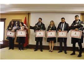 STAJYER AVUKATLARIMIZ CÜBBE GİYDİ
