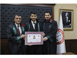 STAJYER AVUKATLARIMIZ CÜBBE GİYDİ