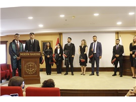 STAJYER AVUKATLARIMIZ CÜBBE GİYDİ