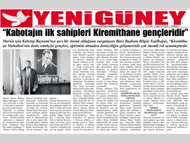 BASINDA BAROMUZ (Mersin'de Kabotaj'ın İlk Sahipleri Kiremithane Gençleridir)