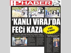 BASINDA BAROMUZ (Vatandaşlara Mezar Olan Yollar Unutulmamalı)