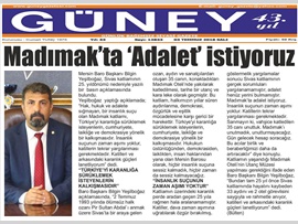 BASINDA BAROMUZ (Baro Bşk. Bilgin Yeşilboğaz: Madımak'ta Adalet İstiyoruz)
