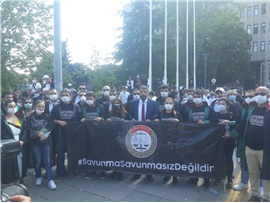 BARO BAŞKANLARINA VE BİNLERCE AVUKATA BİBER GAZLI MÜDAHALE