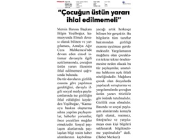 Elmalı Davası 'Çocuğun mahremiyeti ihlal edilmemeli'