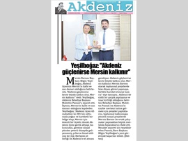 BASINDA BAROMUZ (Akdeniz Güçlenirse Mersin Kalkınır)