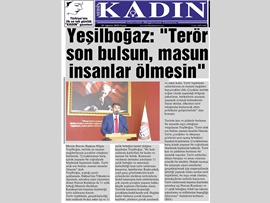 BASINDA BAROMUZ (Akdeniz Güçlenirse Mersin Kalkınır)