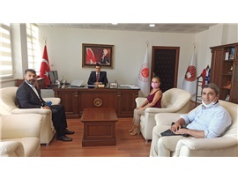 BAŞKANIMIZ YEŞİLBOĞAZ’DAN, SİLİFKE CUMHURİYET BAŞSAVCISI ÖZGENÇ’E ZİYARET