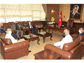 VALİMİZ SU İLE CUMHURİYET BAŞSAVCIMIZ ÖZTOPRAK’TAN,  BARO BAŞKANIMIZ ÖZDEMİR’E ZİYARET