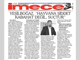 BASINDA BAROMUZ (4 Ekim Dünya Hayvan Hakları Günü Mesajı)