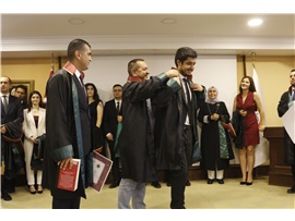 37 STAJYER AVUKATIMIZ CÜBBE GİYDİ