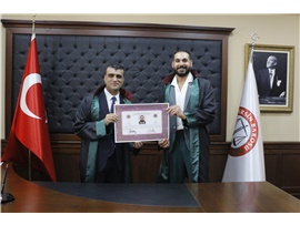 37 STAJYER AVUKATIMIZ CÜBBE GİYDİ