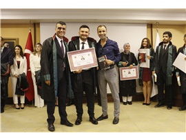 37 STAJYER AVUKATIMIZ CÜBBE GİYDİ