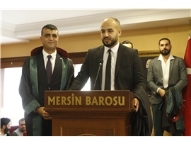 37 STAJYER AVUKATIMIZ CÜBBE GİYDİ