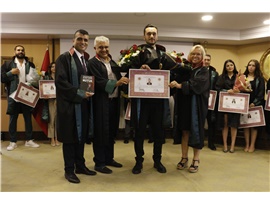 37 STAJYER AVUKATIMIZ CÜBBE GİYDİ