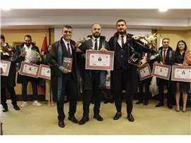 37 STAJYER AVUKATIMIZ CÜBBE GİYDİ