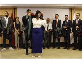 37 STAJYER AVUKATIMIZ CÜBBE GİYDİ