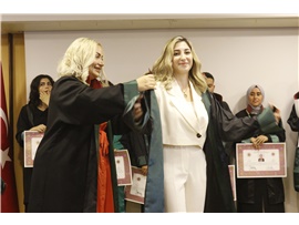 37 STAJYER AVUKATIMIZ CÜBBE GİYDİ