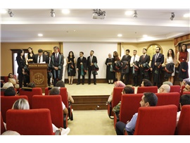 37 STAJYER AVUKATIMIZ CÜBBE GİYDİ