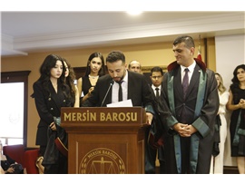37 STAJYER AVUKATIMIZ CÜBBE GİYDİ