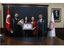 37 STAJYER AVUKATIMIZ CÜBBE GİYDİ