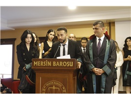 37 STAJYER AVUKATIMIZ CÜBBE GİYDİ