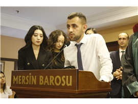 37 STAJYER AVUKATIMIZ CÜBBE GİYDİ