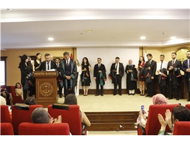 37 STAJYER AVUKATIMIZ CÜBBE GİYDİ