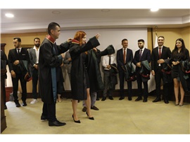 37 STAJYER AVUKATIMIZ CÜBBE GİYDİ