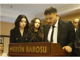 37 STAJYER AVUKATIMIZ CÜBBE GİYDİ