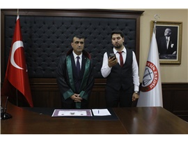 37 STAJYER AVUKATIMIZ CÜBBE GİYDİ